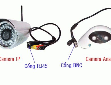 Phân Biệt Giữa Camera IP và Camera Analog